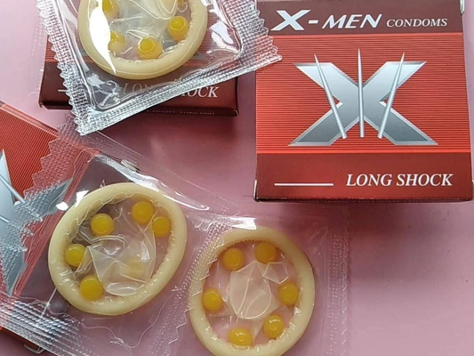 Bao cao su bi X-men siêu mỏng 6 bi hộp 1 cái 