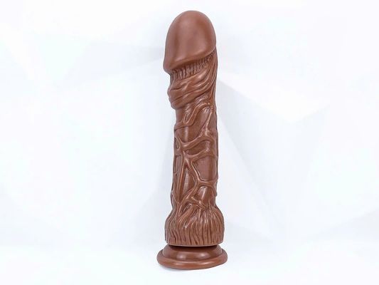 Dương vật giả có đế size cực khủng màu da