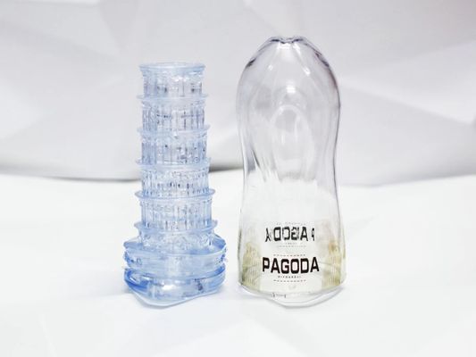 Cúp âm đạo giả Pagoda trong suốt