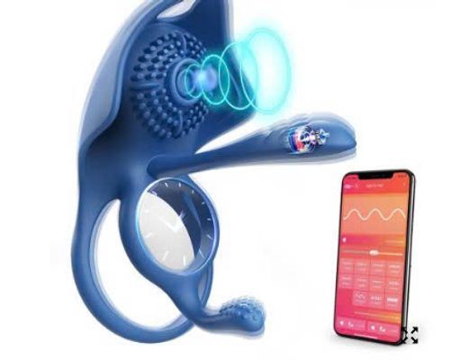 Cock Ring SVAKOM Barzillai - Vòng Đeo Dương Vật Kích Thích 4 Điểm Nhạy Cảm Điều Khiển Qua Ứng Dụng