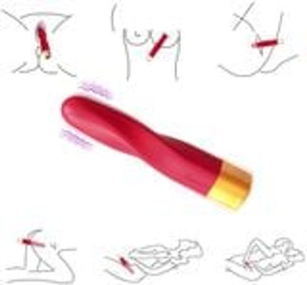 SVAKOM Finn thanh rung kích thích ngụy trang thỏi son gân xoắn
