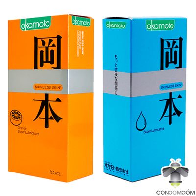 Combo 20 Bao cao su Okamoto siêu mỏng, nhiều gel, mùi vị