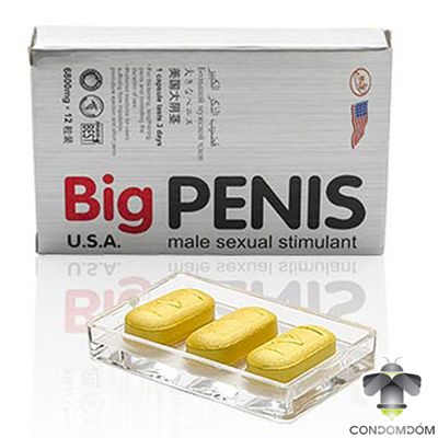 Big Penis 6800mg chính hãng – tăng cường sinh lý nam, kéo dài thời gian, hỗ trợ tăng kích cỡ dương vật 3 viên