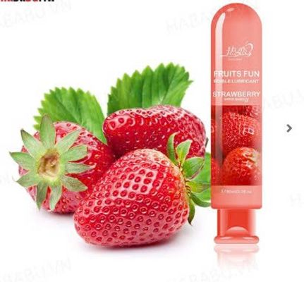 Gel tạo trơn Fruits Fun Strawberry chai 80ml chính hãng