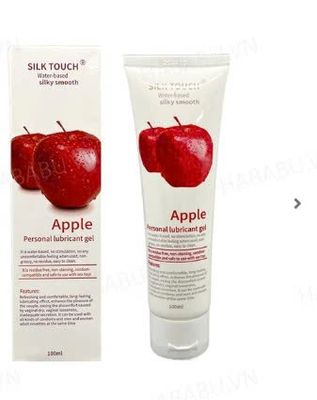 Gel tạo trơn hương táo Silk Touch Apple 100ml chính hãng