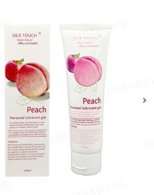 Gel tạo trơn hương đào Silk Touch Peach 100ml chính hãng