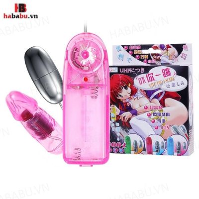 Trứng rung tăng khoái cảm inox Baile chính hãng