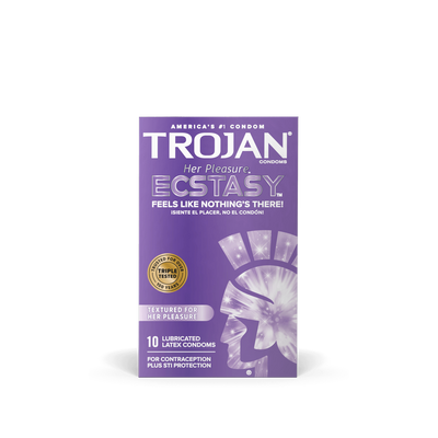 Bao Cao Su Trojan Mỏng Kích Thích Nữ™ Her Pleasure™ Ecstasy™