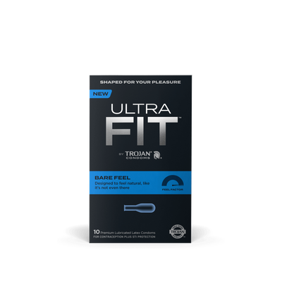 Bao Cao Su Trojan Bao Trơn Size Nhỏ™ Ultra Fit™ Bare Feel
