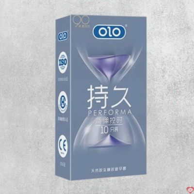 Bao cao su OLO 0.01 mỏng nhẹ Kéo dài thời gian Hương vani 10 cái