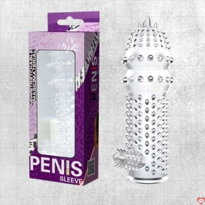 Bao cao su đôn dên Crystal Sleeve tăng kích thước Gai mềm kích thích