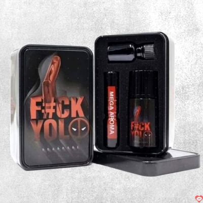 Popper Fuck YoLo 50ml Top Bot Combo Hộp Thiếc Khuyến Mãi 348904