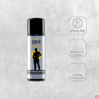 Kem Bôi Trơn Pjur Superhero Tăng Cường Sinh Lực 30ml Chính Hãng 348979