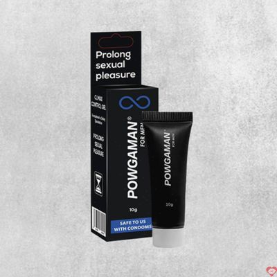 Gel tạo trơn Powgaman kéo dài thời gian quan hệ tăng khoái cảm chai 10gr
