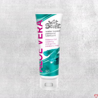 Gel tạo trơn lô hội Wet Stuff Aloe Vera 90g mềm mượt an toàn