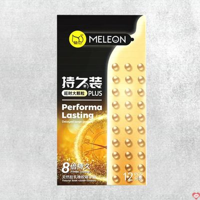 Bao cao su Meleon Performa kéo dài 8 lần Hộp 12 cái siêu bền 349184