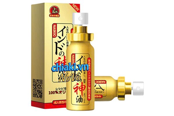 Chai xịt Nhật Bản Naskic – hỗ trợ thơm lâu nam giới – Chai 10ml