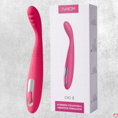 Máy rung thụt Svakom Cici II mềm mịn massage điểm G kích thích khoái cảm