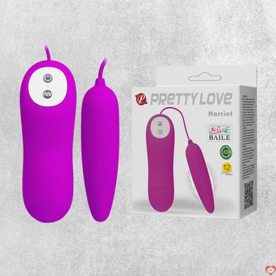 Trứng rung 1 đầu Pretty Love Harriet 12 chế độ pin khủng mua ngay