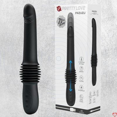 Máy Massage Hỗ Trợ Giải Tỏa Cho Nữ Dương Vật Giả PrettyLove Pazuzu Rung Thụt Mạnh Mẽ 