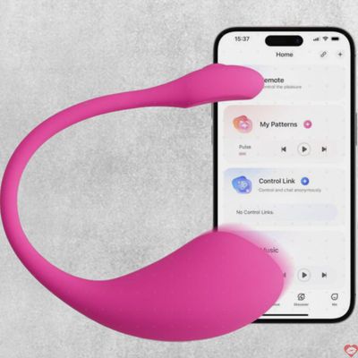 Lovense Lush 2 trứng rung Bluetooth cao cấp điều khiển từ xa an toàn