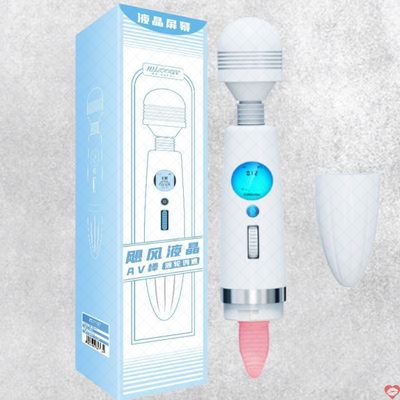 Chày rung lưỡi liếm Galaku 2 đầu màn hình Led massage điểm G siêu kích thích