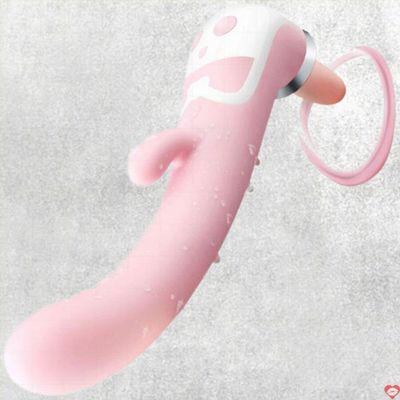 Dương vật giả rung đa điểm lưỡi liếm nhiệt thổi massage điểm G Chính Hãng