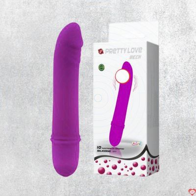 Máy Massage Hỗ Trợ Giải Tỏa Cho Nữ Dương Vật Giả Mini Silicone Prettylove BECH Siêu Mềm Chính Hãng