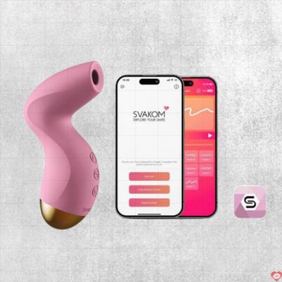 Svakom Pulse Pure Máy Massage Âm Đạo Kiểm Soát Qua Ứng Dụng Đỉnh