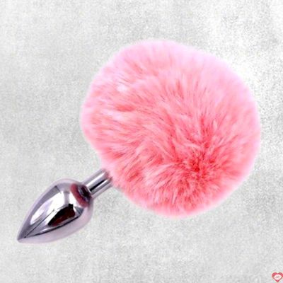 Đuôi thỏ quyến rũ kèm phích cắm hậu môn kích thích sảng khoái