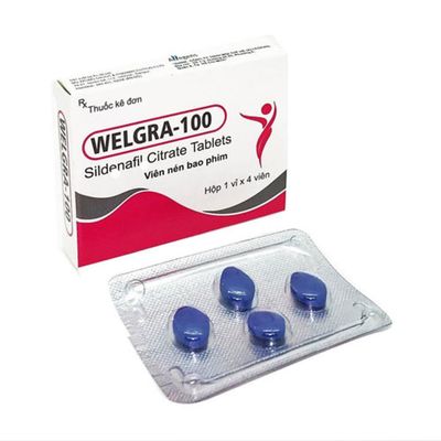 Hộp Ấn Xanh Dương Welga Vỉ 4V Chăm Sóc Nam Ổn Định