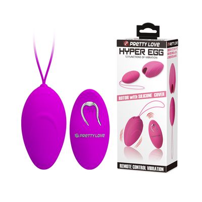 Trứng Rung Hỗ Trợ Tăng Khoái Cảm Nam Nữ Pretty Love Hyper Egg
