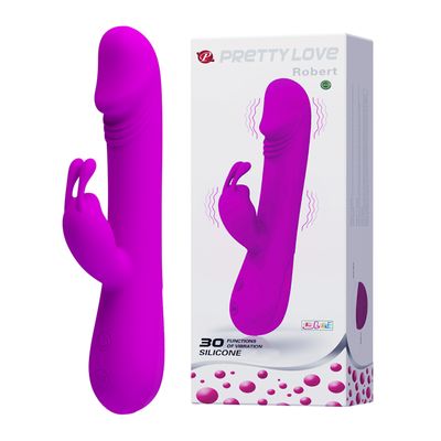 Máy Massage Hỗ Trợ Tăng Khoái Cảm Nam Nữ Rung 30 Chế Độ Pretty Love Robert Chính Hãng