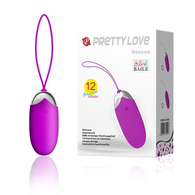 Trứng Rung Hỗ Trợ Tăng Khoái Cảm Nam Nữ Pretty Love Benson Chính Hãng