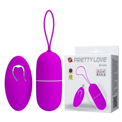 Trứng Rung Hỗ Trợ Tăng Khoái Cảm Nam Nữ Pretty Love Arvin Chính Hãng