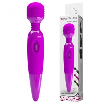 Chày Rung Massage Hỗ Trợ Tăng Khoái Cảm Nam Nữ Pretty Love Power Wand Chính Hãng