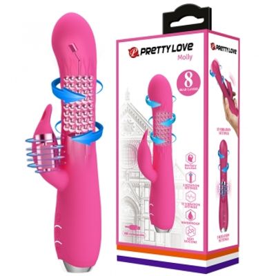 DƯƠNG VẬT GIẢ PRETTYLOVE MOLLY HỒNG cao cấp chính hãng