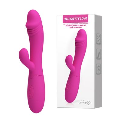 Máy Massage Hỗ Trợ Tăng Khoái Cảm Nam Nữ Rung Có Nhánh Pretty Love Snappy Chính Hãng