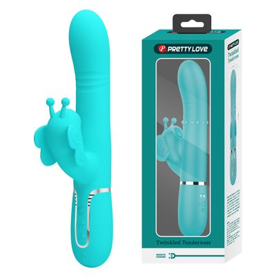 Que Rung Massage Pretty Love Twinkled Tenderness Xanh Mint Chính Hãng