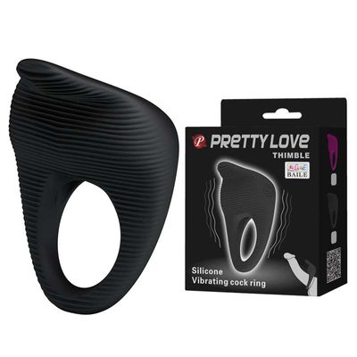 Vòng Đeo Rung Hỗ Trợ Tăng Khoái Cảm Nam Nữ Pretty Love Thimble Chính Hãng