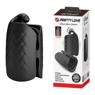 Vòng Đeo Rung Hỗ Trợ Tăng Khoái Cảm Nam Nữ Pretty Love Black Glans Trainer