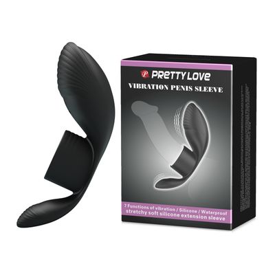 Vòng Đeo Rung Có Phích Cắm Hậu Môn Hỗ Trợ Tăng Khoái Cảm Nam Nữ Pretty Love Vibration Penis Sleeve 4 Chính Hãng