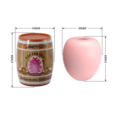 Âm Đạo Giả Silicone Dạng Thùng Hỗ Trợ Tăng Khoái Cảm Nam Nữ Pretty Love SAUTERNES Chính Hãng