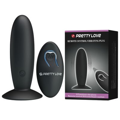 Dụng Cụ Kích Thích & Massage Hậu Môn Hỗ Trợ Tăng Khoái Cảm Nam Nữ Pretty Love Remote Control Vibrating Plug Chính Hãng