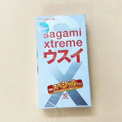 Bao cao su Sagami hộp 10 bao