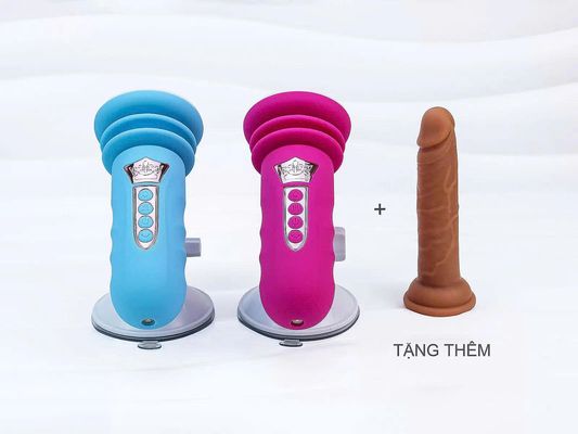 Đế gắn dương vật có đế rung thụt pin sạc (không bao gồm dương vật giả) 354710