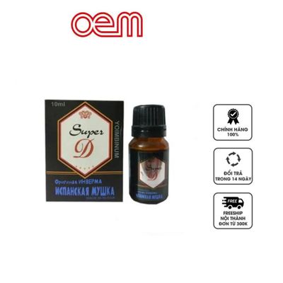 Nước Super Đ chai 10ml hỗ trợ cân bằng cho nữ giới loại mạnh