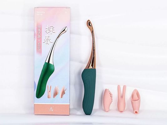 Máy massage điểm G 3 đầu pin sạc nhỏ gọn