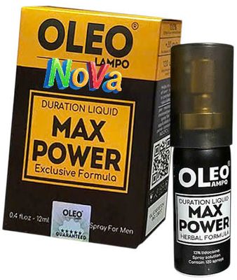 Max Power Oleo Lampo 12ml,xịt kéo dài thời gian quan hệ