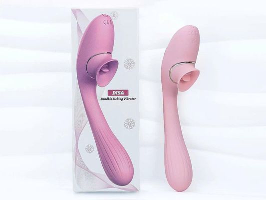 Lưỡi liếm massage DISA 2 đầu pin sạc